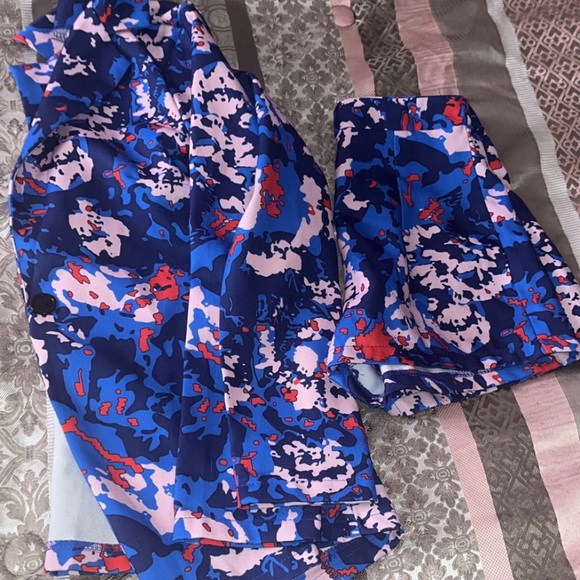 Women Floral Two Piece Blazer Set - Picture 8 of 8